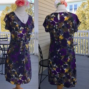 Anthropologie Boden Print Summer Sheath Dress